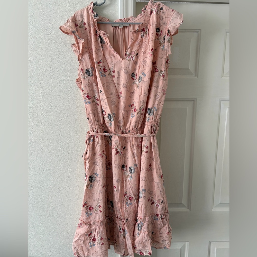 LOFT floral dress size 16